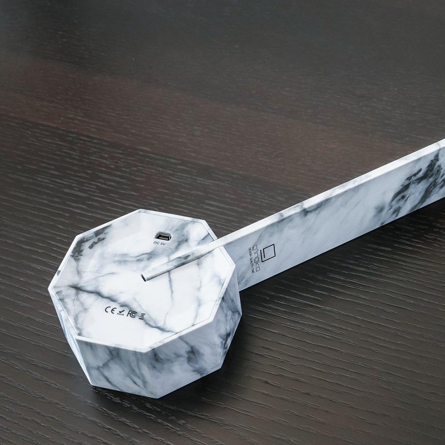OctagonOneWhiteMarble