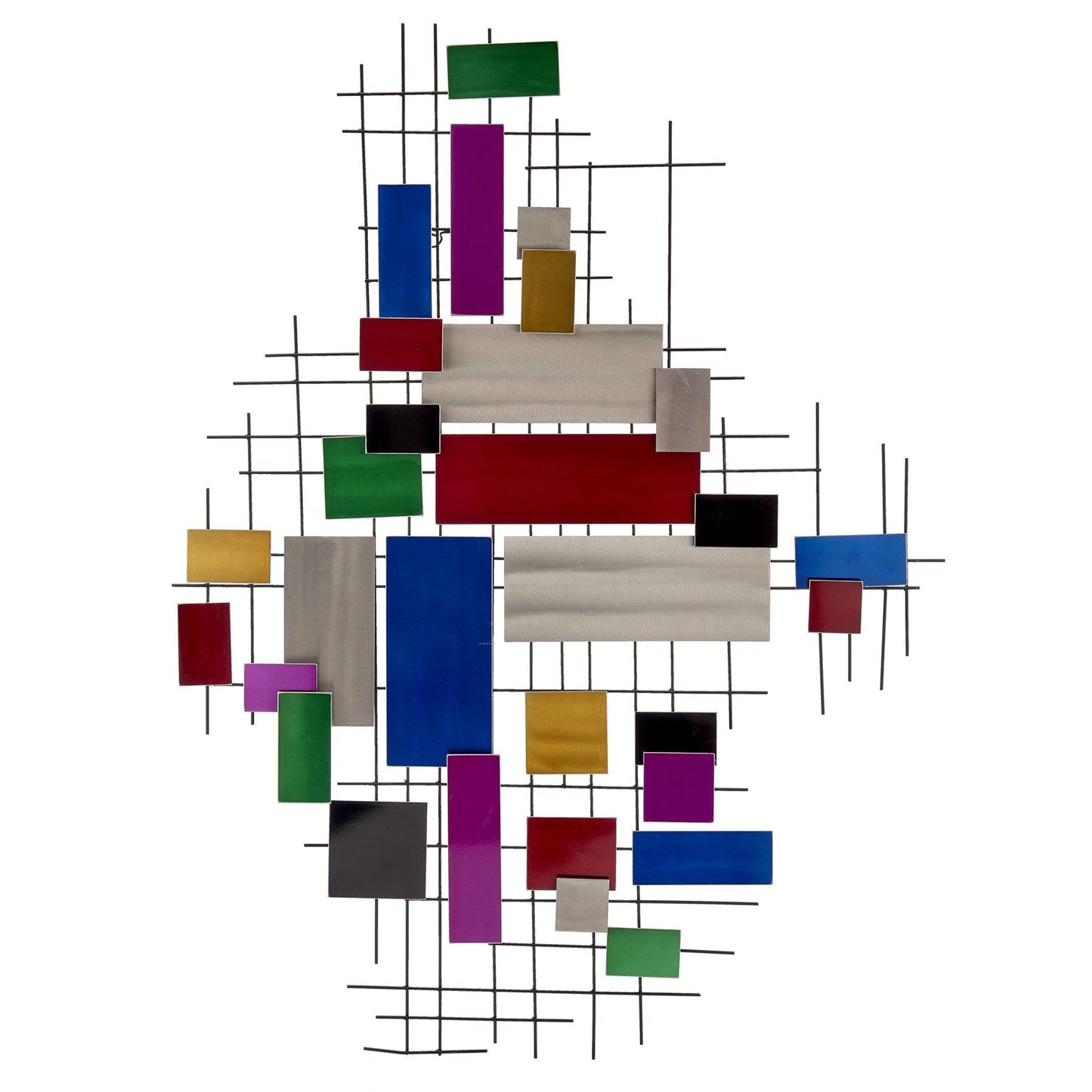Abstract Escape Wall Art // Multicolor