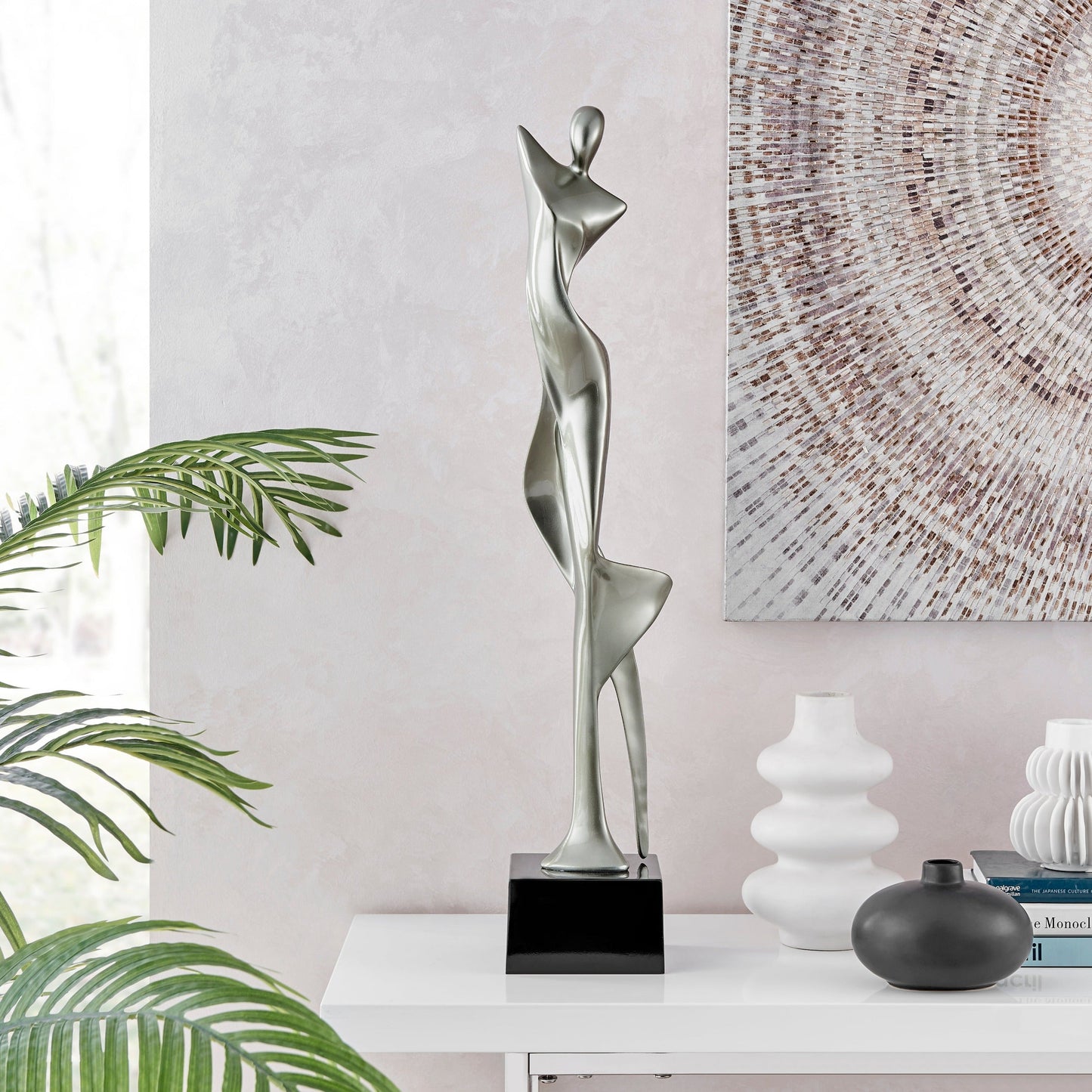 Allegra 29-Inch Sculpture - Gray