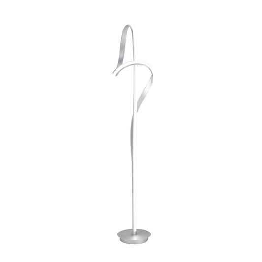 Budapest LED Silver  63" Tall Floor Lamp // Dimmable