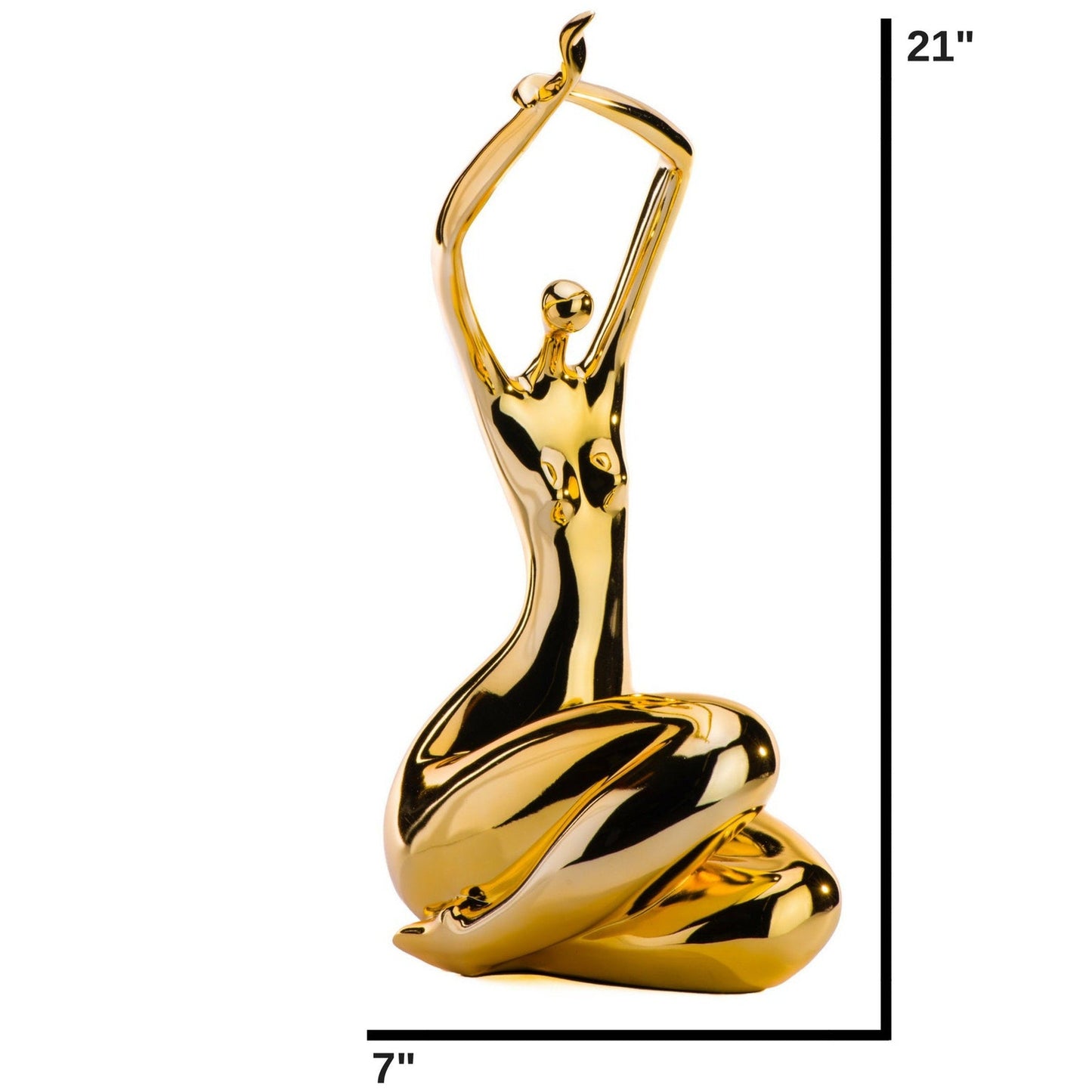 Elizabeth Sculpture // Large Gold