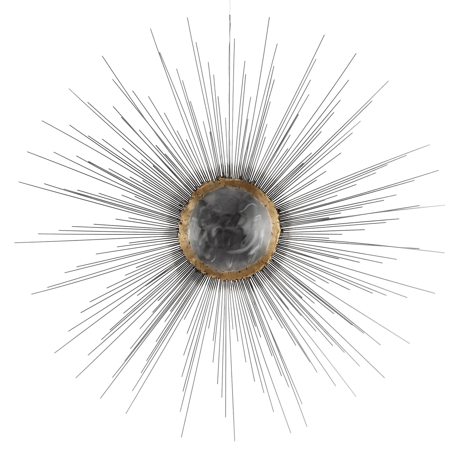 Explosion Wall Art // Silver