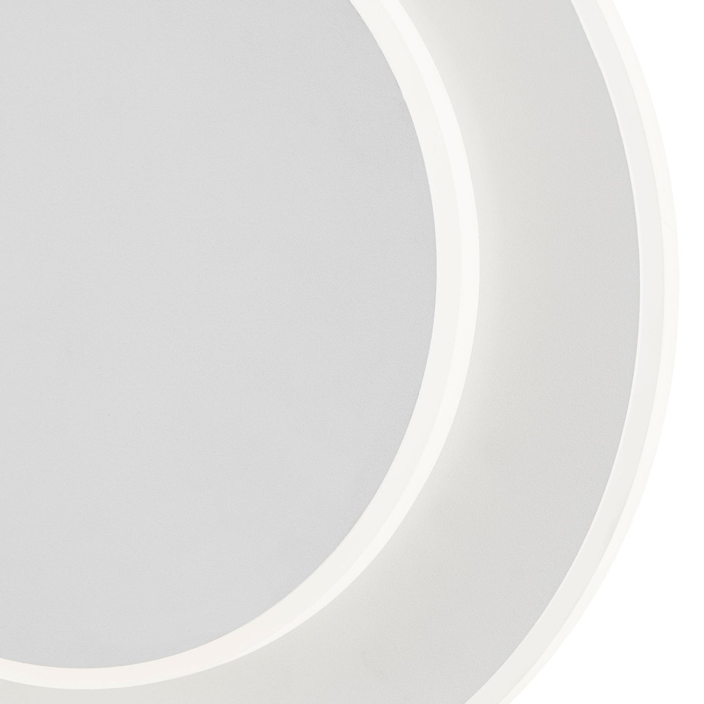 Luna Eclipse Two Circle Multiuse Lamp // White