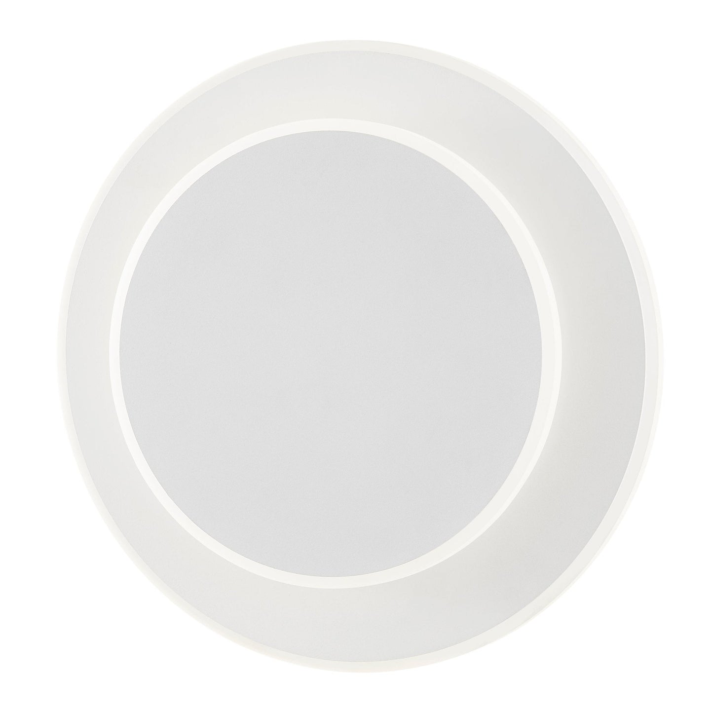 Luna Eclipse Two Circle Multiuse Lamp // White