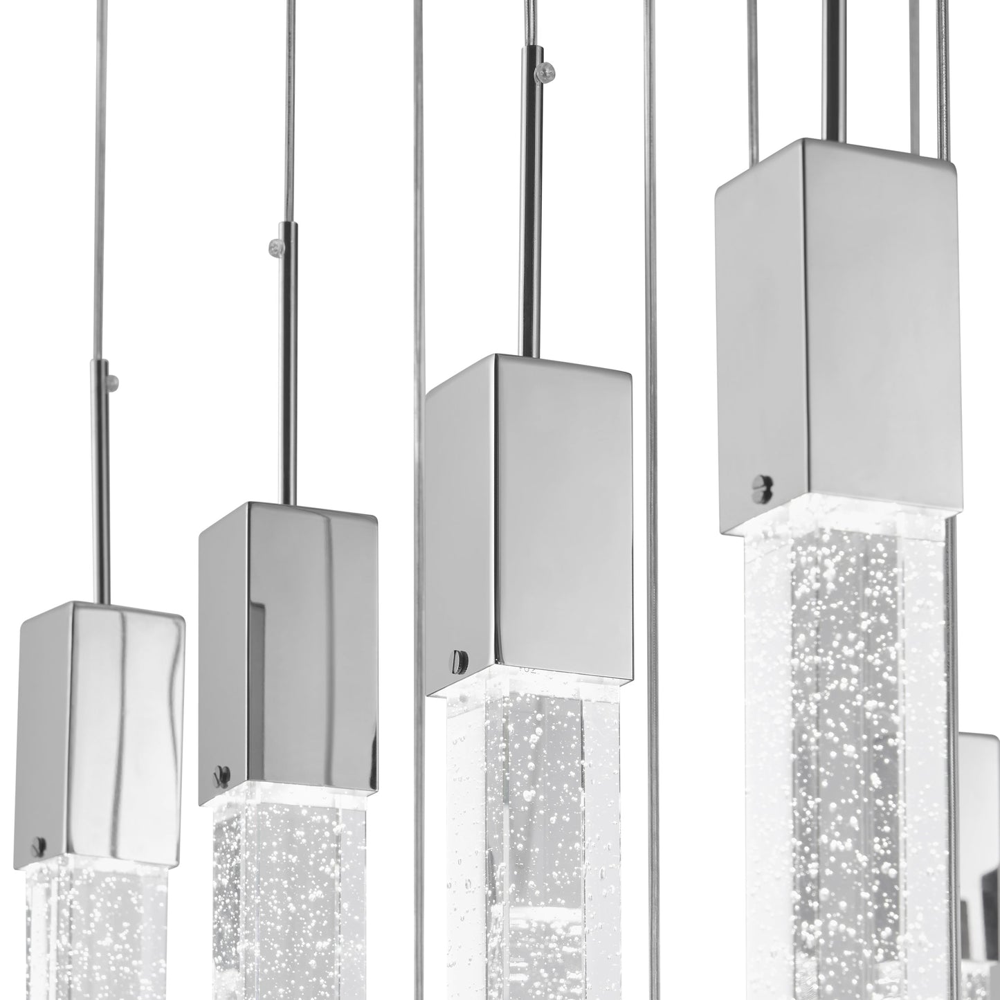 Sparkling Night Chandelier Vertical // XL 25 Light