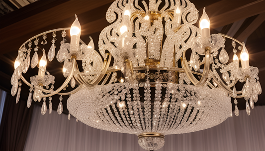 How to Decorate Your Space with a Crystal Chandelier