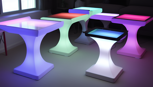 Decorating Your Space with LED Tables