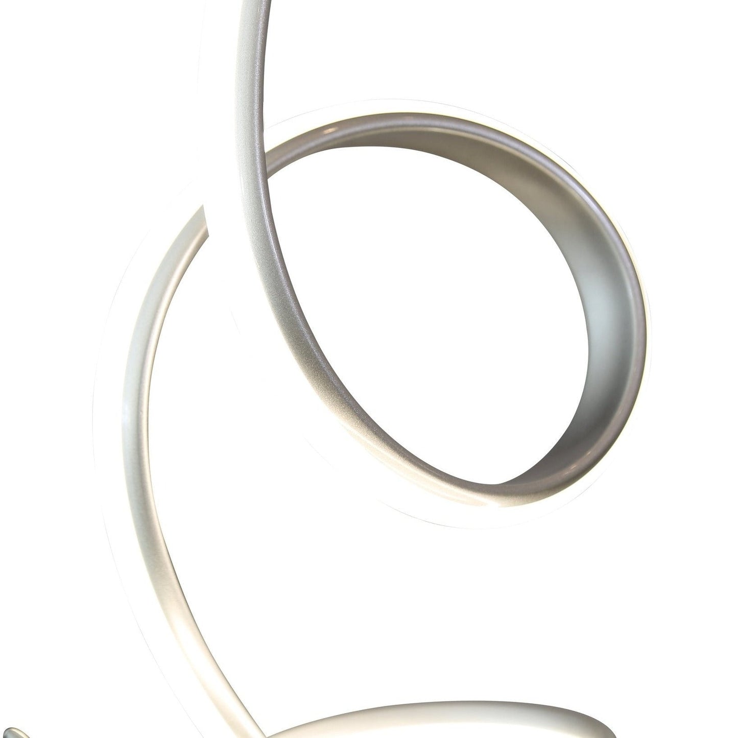 Amsterdam Silver Table Lamp - LED Strip & Touch Dimmer