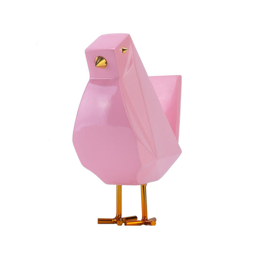 Bird Sculpture // Light Pink