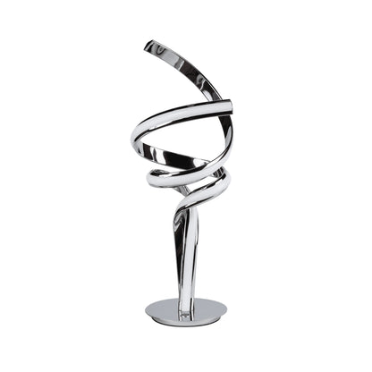Munich Chrome Table Lamp // Natural White LED Strip & Touch Dimmer