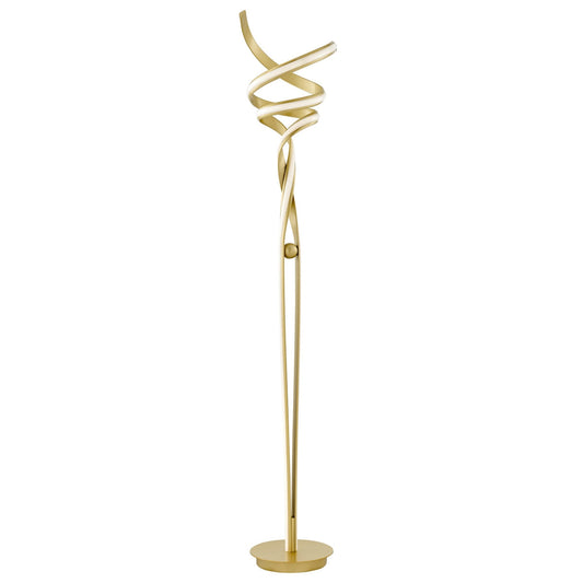 Munich LED Sandy Gold 63" Floor Lamp // Dimmable