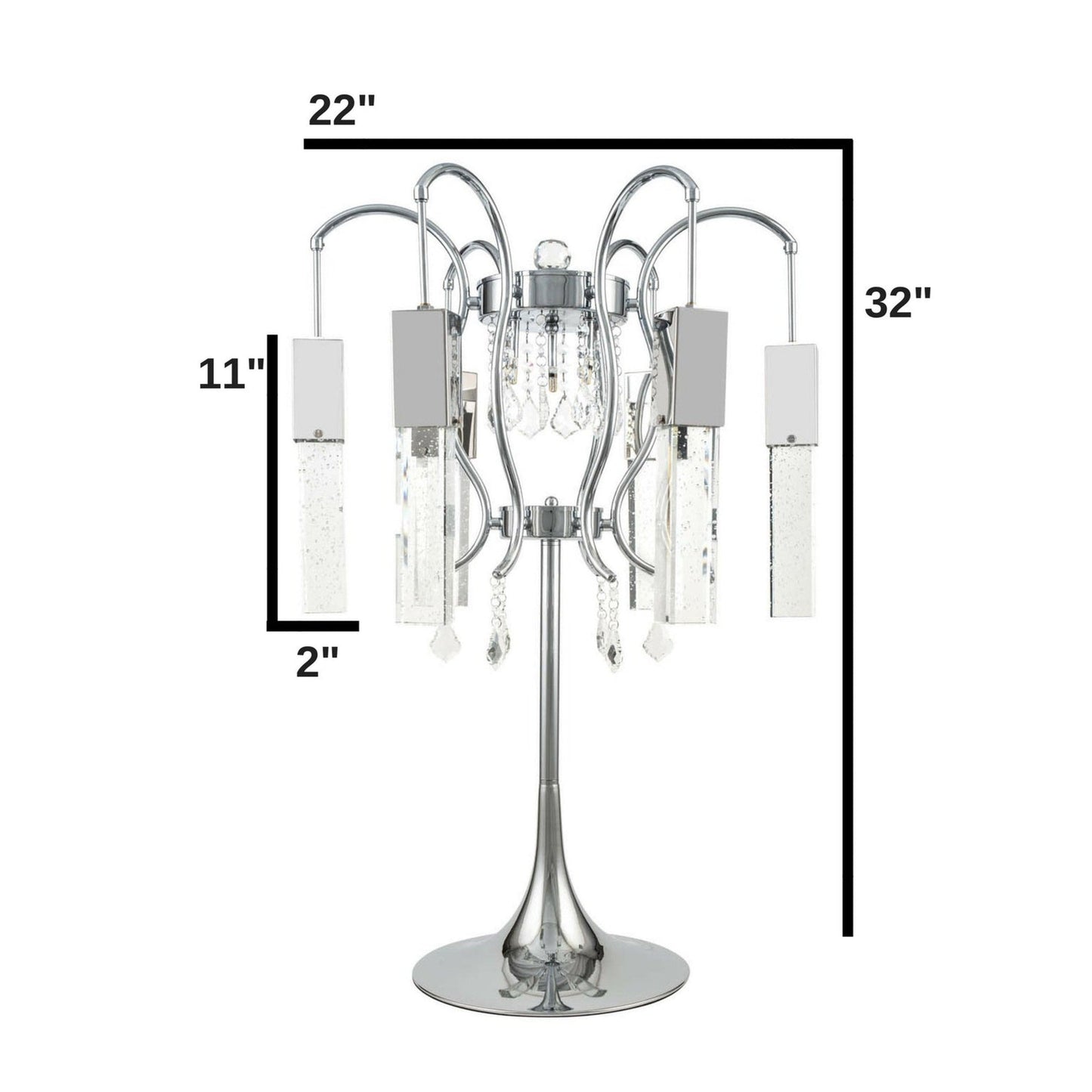 Table Lamp Retro Chic Table Lamp // 9 Light