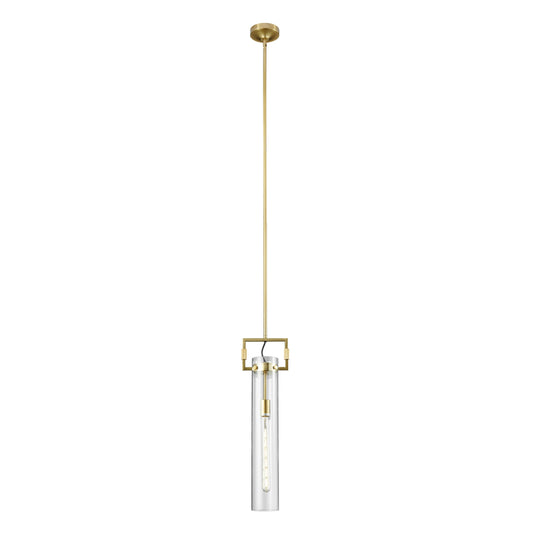 Zeus Crystal & Gold LED 1 light Pendant